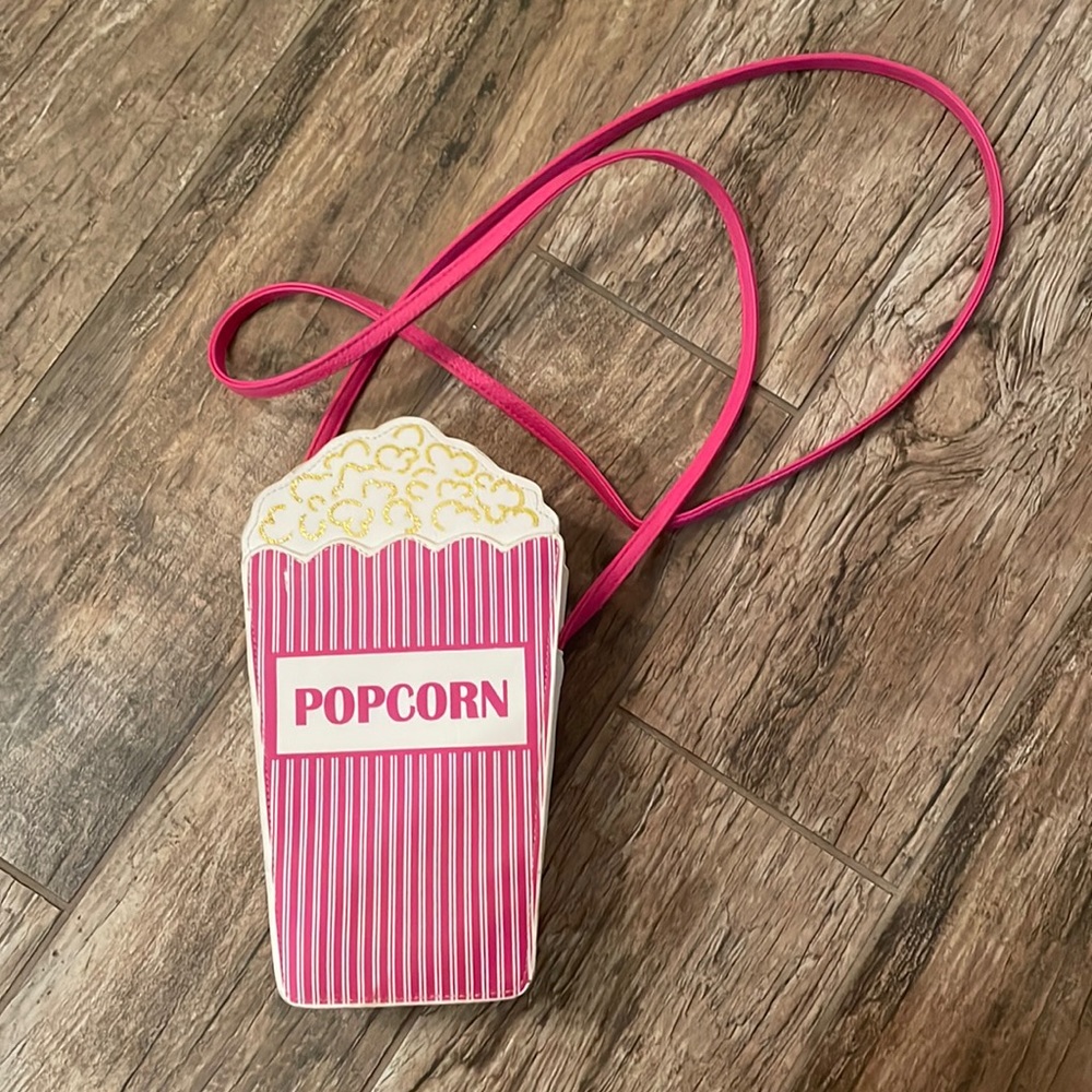 Pink Popcorn Crossbody